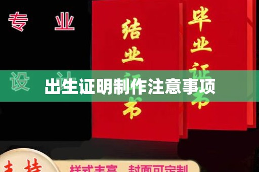 盘山出生证明制作注意事项