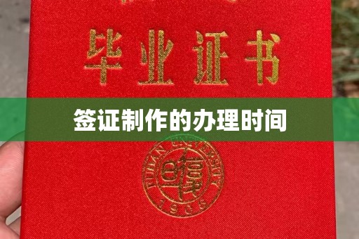 盘山签证制作的办理时间