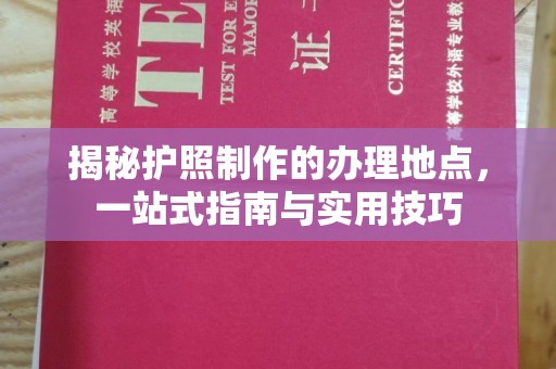 盘山揭秘护照制作的办理地点，一站式指南与实用技巧