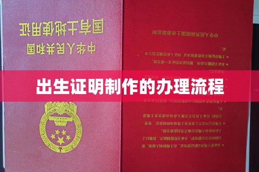 盘山出生证明制作的办理流程